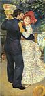 Pierre Auguste Renoir Famous Paintings - Dance in the Country